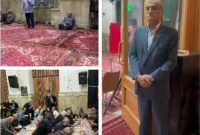 مراسم جمعی در مسجد ارک تهران مراسم جمعی در مسجد ارک تهران