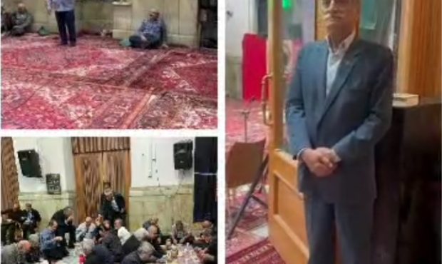 مراسم جمعی در مسجد ارک تهران مراسم جمعی در مسجد ارک تهران